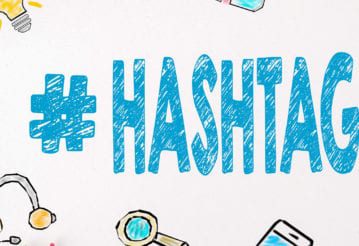 Decorative illustration of "#Hashtag"